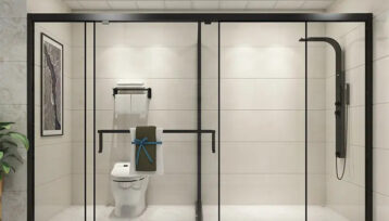 Phòng tắm kính: Lựa chọn tối ưu cho nhà tắm diện tích nhỏ