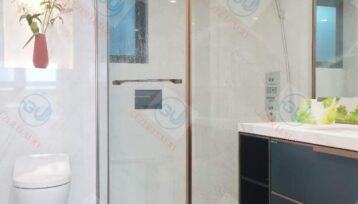 Thi công lắp đặt Phòng Tắm Kính đẹp Quận 5, TP. HCM